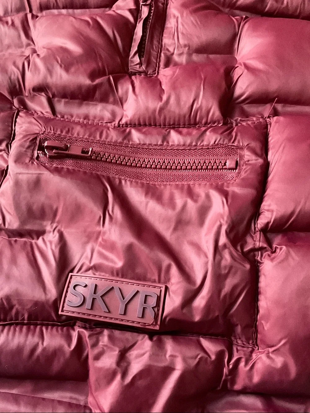 Quilted Dog Puffer Jacket with Hood NWOT